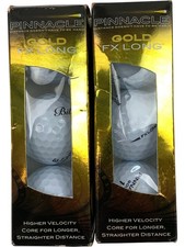 Pinnacle Gold FX Long Golf Balls High Velocity Distance 2-Pack