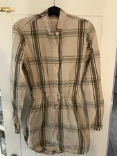 Aquascutum Check Cinch Waist Short Dress (UK 10-12)