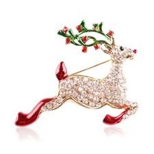 Christmas Reindeer Brooch