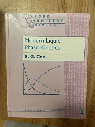 Modern liquid phase kinetics - liquid,