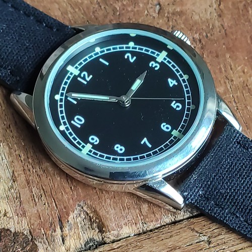 Military style watch 1950s - watch, "