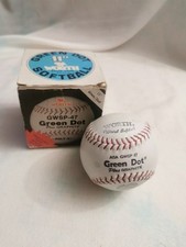 WORTH SUPER GREEN DOT AMERICAN SOFTBALL 11" WITH BOX