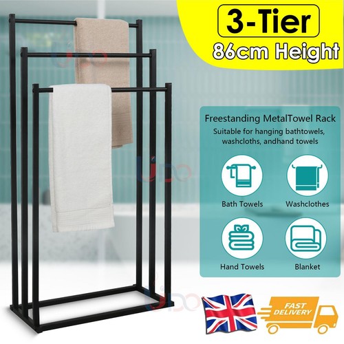 Tier freestanding towel rack - 3,