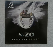 Zodiac Marine N-ZO Dinghy boat brochure 2013 - 700, 760,680,600. FRENCH text.