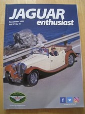 JAGUAR ENTHUSIAST MAGAZINE NOV