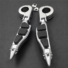 For Yamaha V-Star XVS 1300 650 950 1100 1 1/4" Highway Stiletto Foot Peg P-Clamp