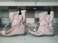 Womens Pink AirWalk Boots size 8.5UK