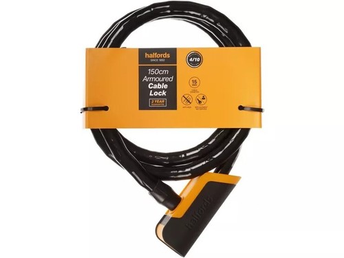 Halfords 150cm armoured cable - halfords,