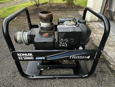Kohler SDMO Diesel Trash Pump 4” Bauer Hoses 1600l/min, Heavy Duty,Sewage Slurry