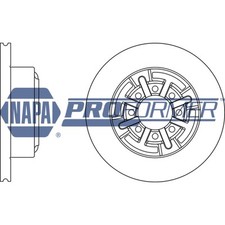 2x Brake Discs Solid For Iveco