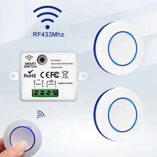 Ac240v relay wireless remote - wireless,