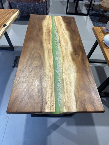 Resin river dining - resin, table