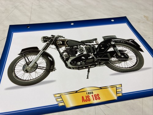 Ajs 500 18s 1950 motorcycle - 1950,
