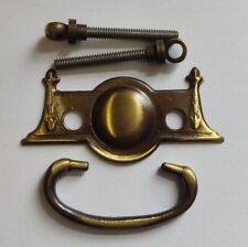 10 x Armac Plate Handles - Pressed Brass 64mm 308