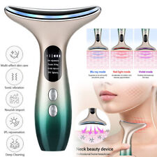 LED Microcurrent Neck Face Tightening Lifting Beauty Machine Facial Skin Device
