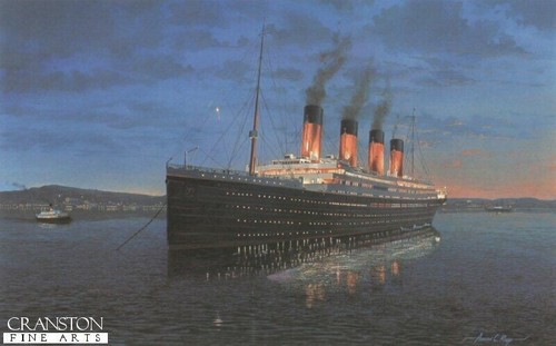 Titanic maritime art print - art,