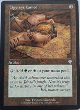 Tigereye Cameo - Invasion -