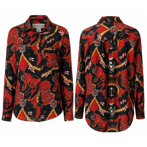 Whistles silk nautical blouse - whistles,