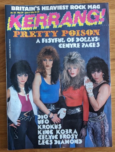 Pretty poison kerrang - kerrang!, issue