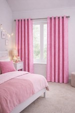 Crushed Velvet Curtains Pair