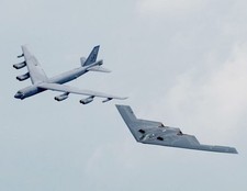 The B-52 Bomber and B-2 Bomber