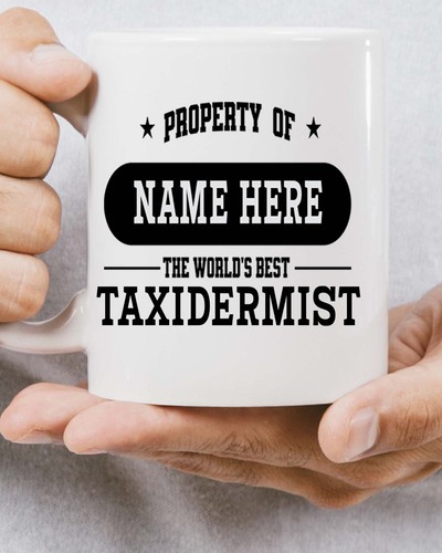 Men taxidermist personalised - men's,