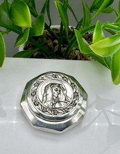 Antique 800 Silver Communion Bread Paten (Rare)