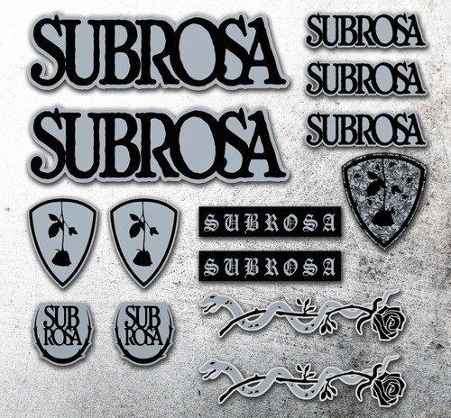 Subrosa bikes die cut - bikes,