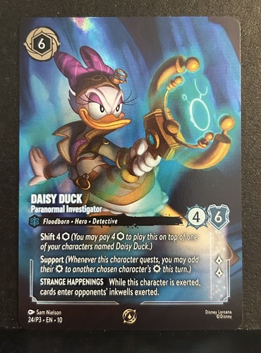 Disney lorcana card daisy - daisy, duck