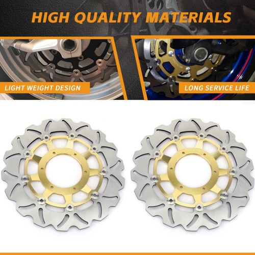 Pair front brake discs - pair,