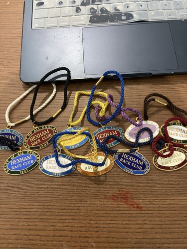 Hexham races members badges - races,
