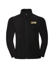 JCB EXCAVATORS FULL ZIP FLEECE EMBROIDERED LOGO UP TO 4XL
