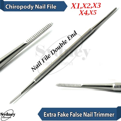 Toenail file chiropody - toenail,