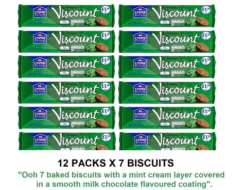 Lyons viscount mint biscuit - lyons,