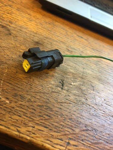 Alternator plug wire - wire, connector