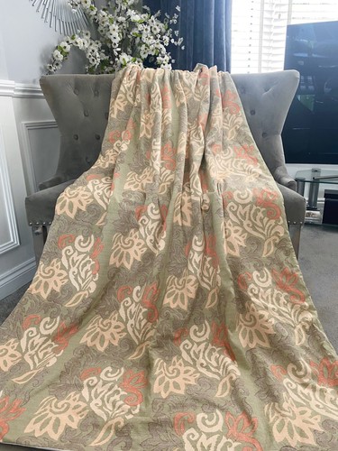 Vintage retro green floral - vintage,