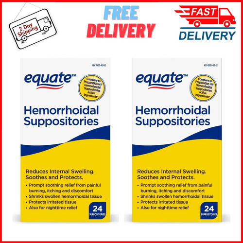 Equate hemorrhoidal - (2, pack)