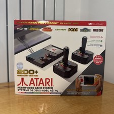 Atari Retro Video Game System 200+ Games with Pocket player