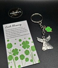 Irish Blessing Keychain With