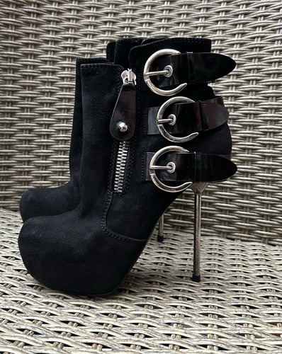 Gianmarco lorenzi black suede - lorenzi,