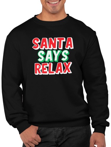 Santa says relax xmas - santa,
