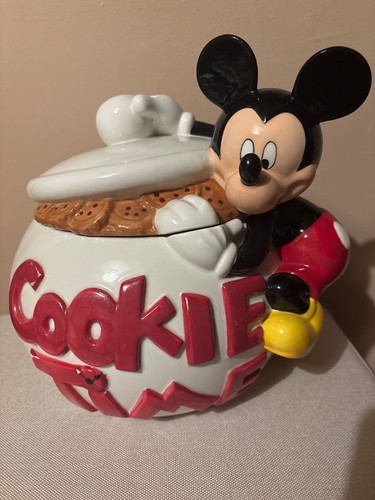 Rare mickey mouse cookie jar - cookie,