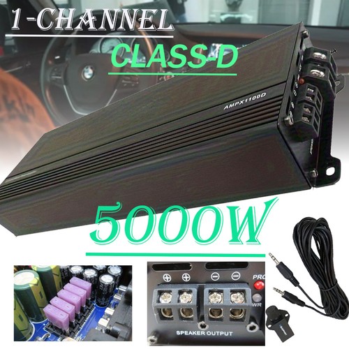 5000w max monoblock class - class, d