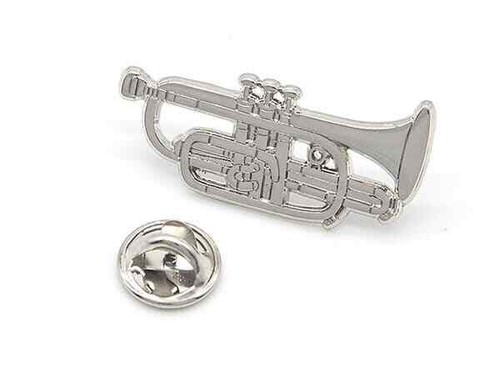 Cornet lapel pin music - pin,