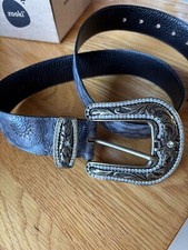 nanni belt western style woth diamantee size 85