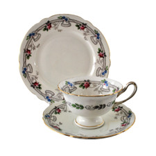 Shelley tea trio pattern - trio,