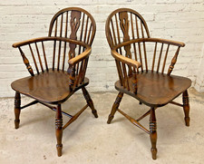 Pair of Antique Style Elm &