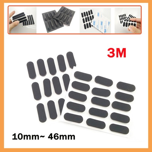 Oval rubber feet pads - oval,