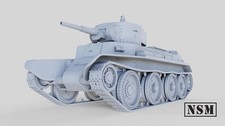 WWII Soviet BT7 Light Tank