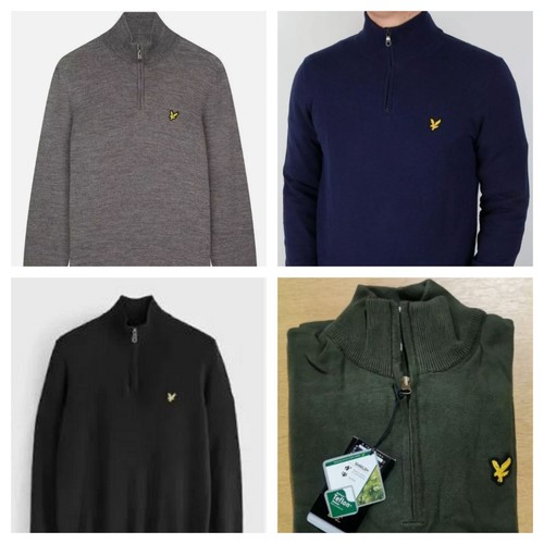 Men half zip - half, and
